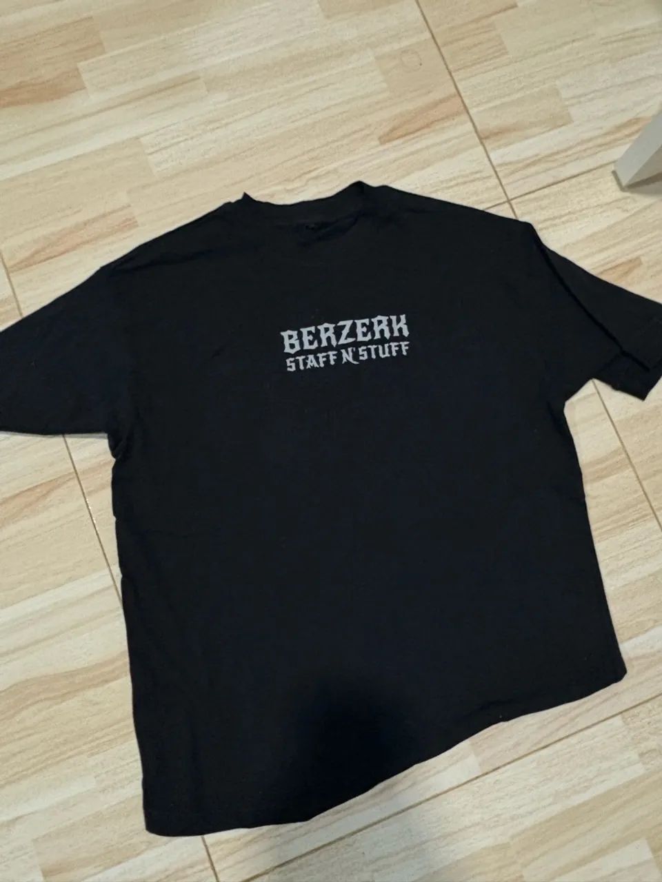 Blusa de academia oversized da berzerk