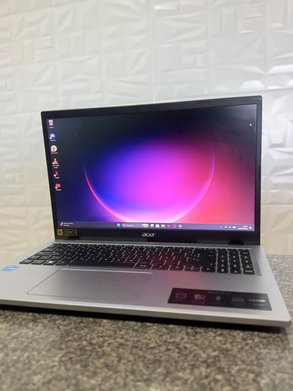 Notebook Acer Aspire 3 A315-510P | EM PERFEITO ESTADO