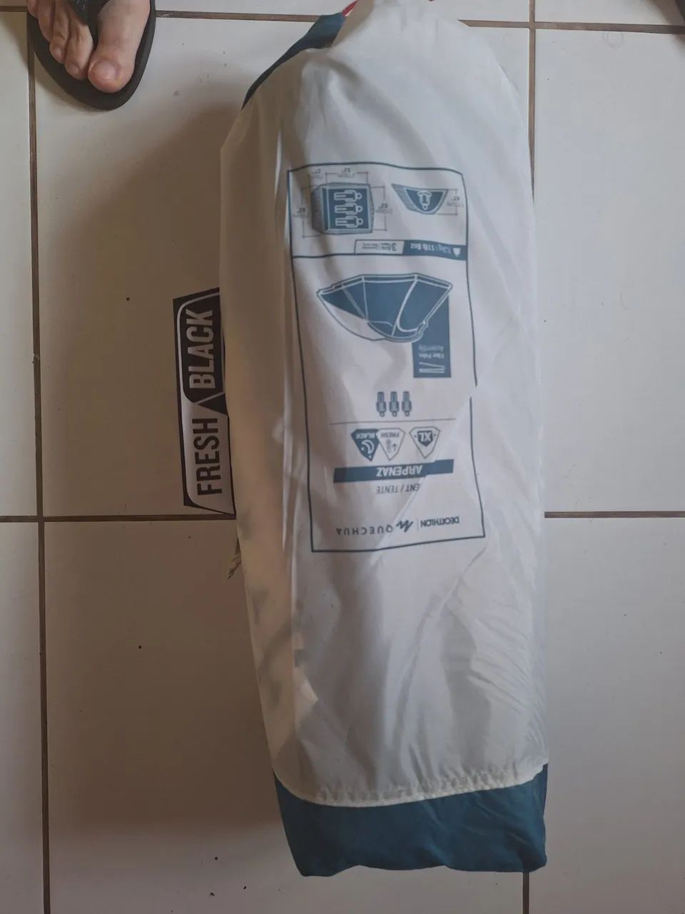 Barraca camping três pessoas 