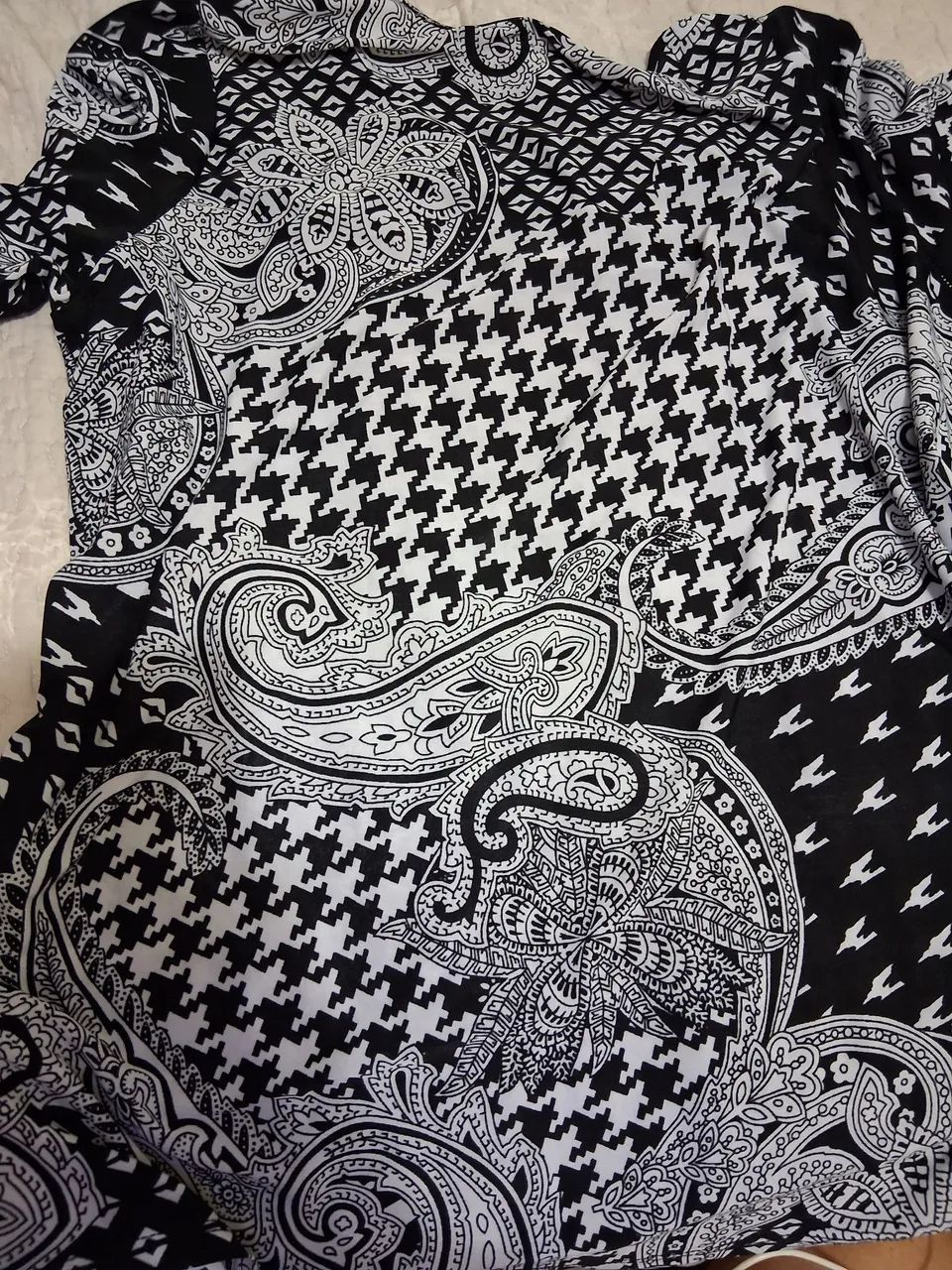 Blusa estampada tamanho exg - Foto 4