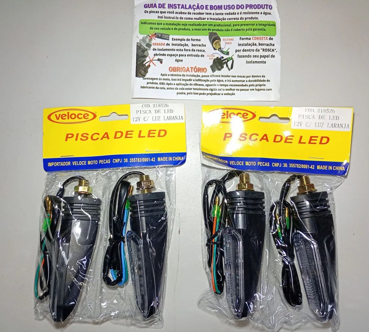 Kit piscas setas de led - Foto 3