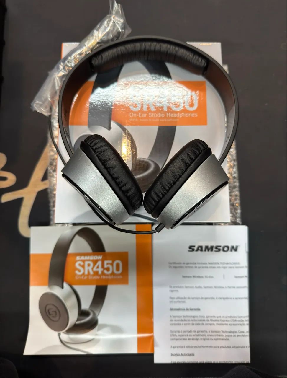 Fone de ouvido headphone Samson SR450 - Foto 3