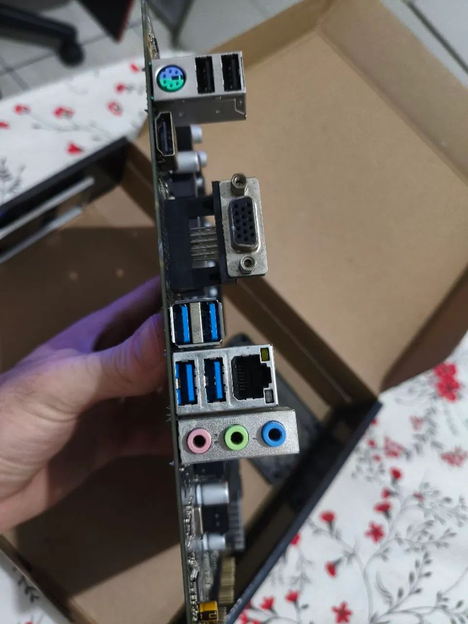 Placa mãe a520m HVS Asrock  - Foto 4