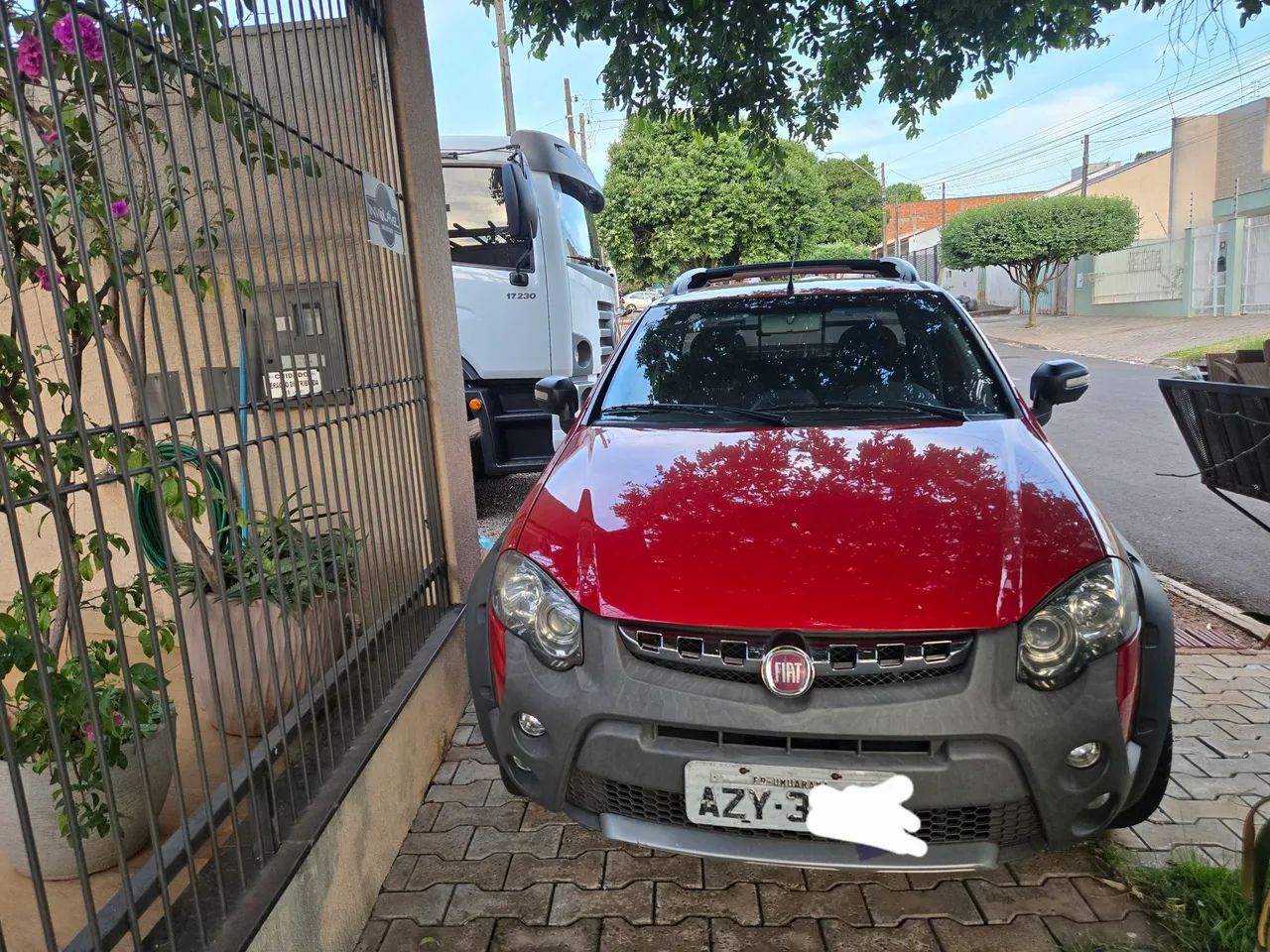 Fiat Strada Adv.1.8 16V Dualogic Flex CE 2016 - Foto 3