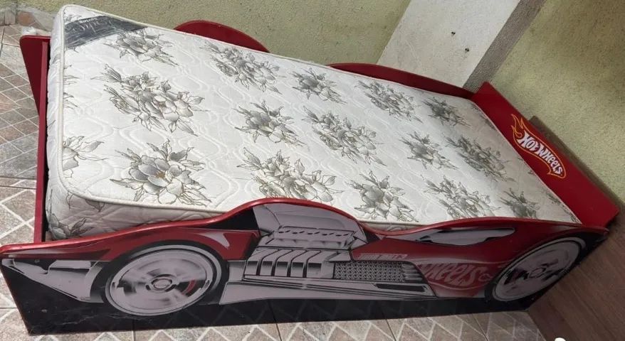 Cama Tam Solteiro Hotweus + Colchão usados otimo estado - Foto 6