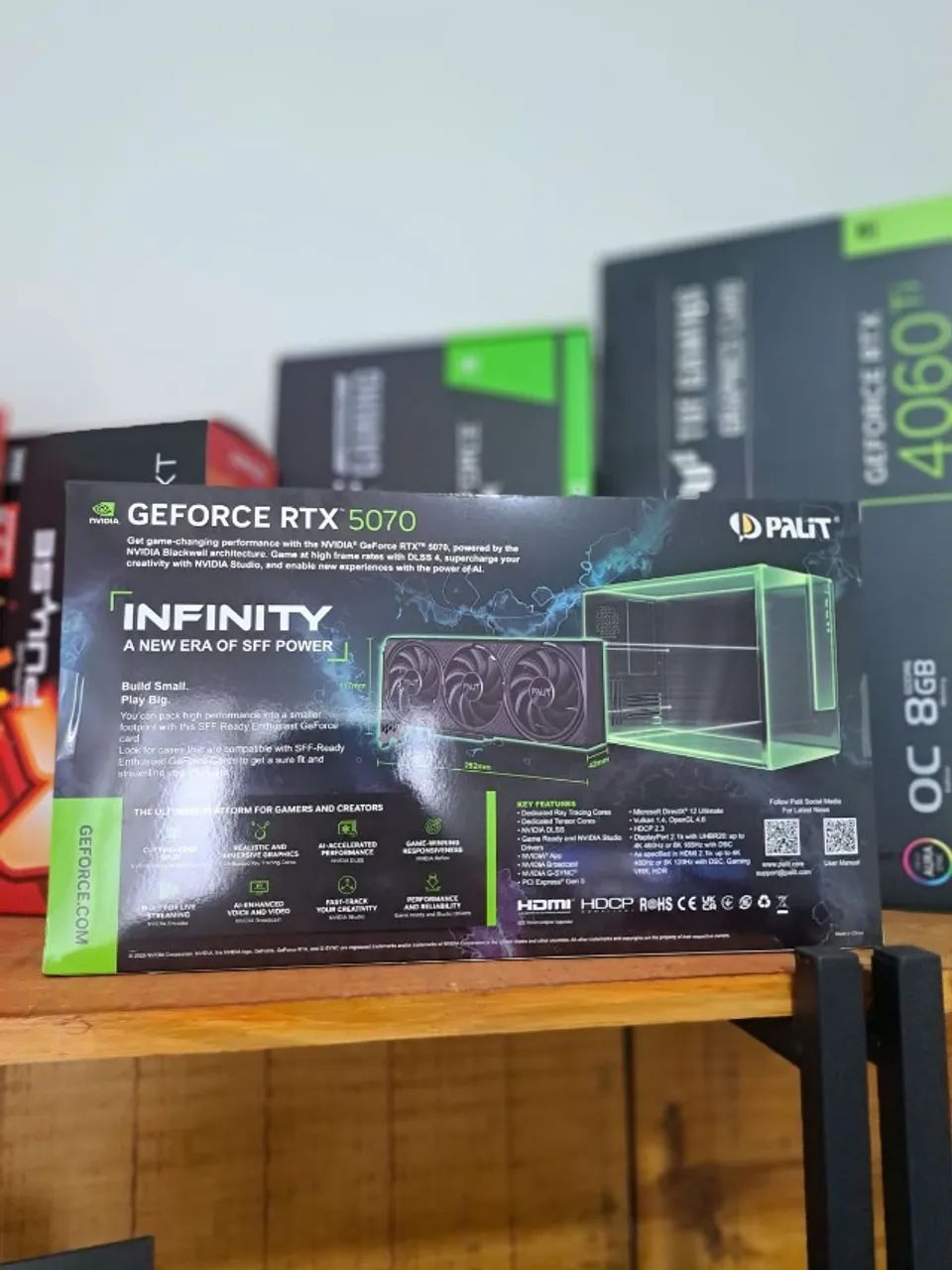 Placa de Video RTX 5070 Palit (Nota e Garantia) - Foto 2