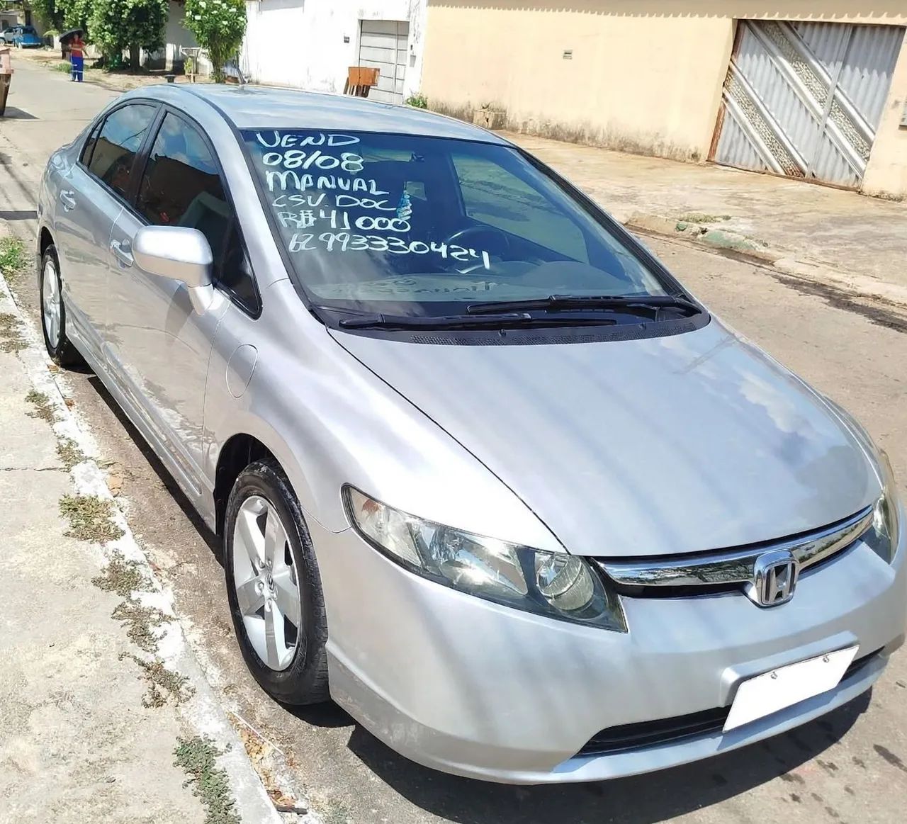 Honda Civic Civic Sedan LXS 1.8/1.8 Flex 16V Mec. 4p 2008