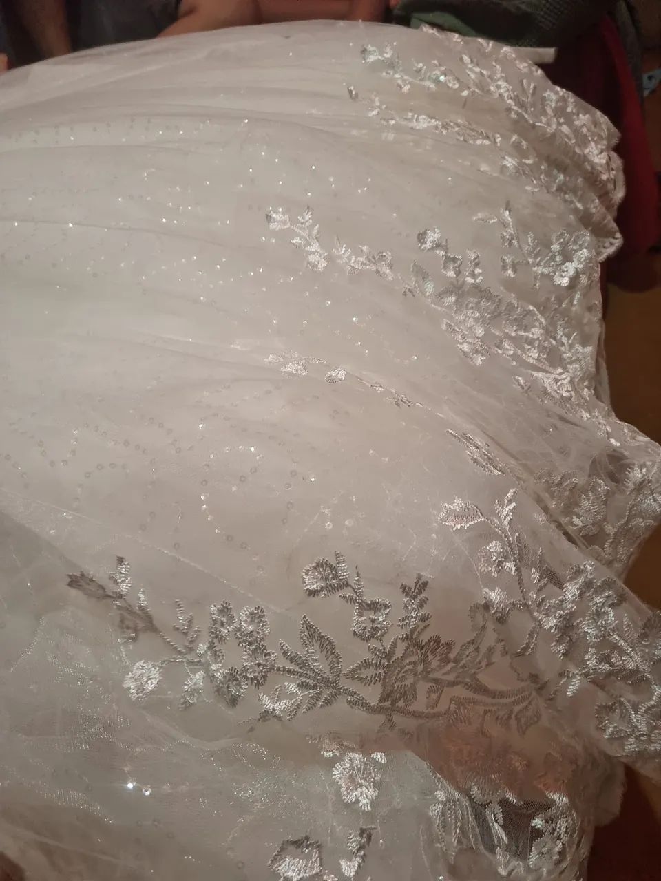 Vestido de noiva regulavel veste ate o 44 - Foto 5