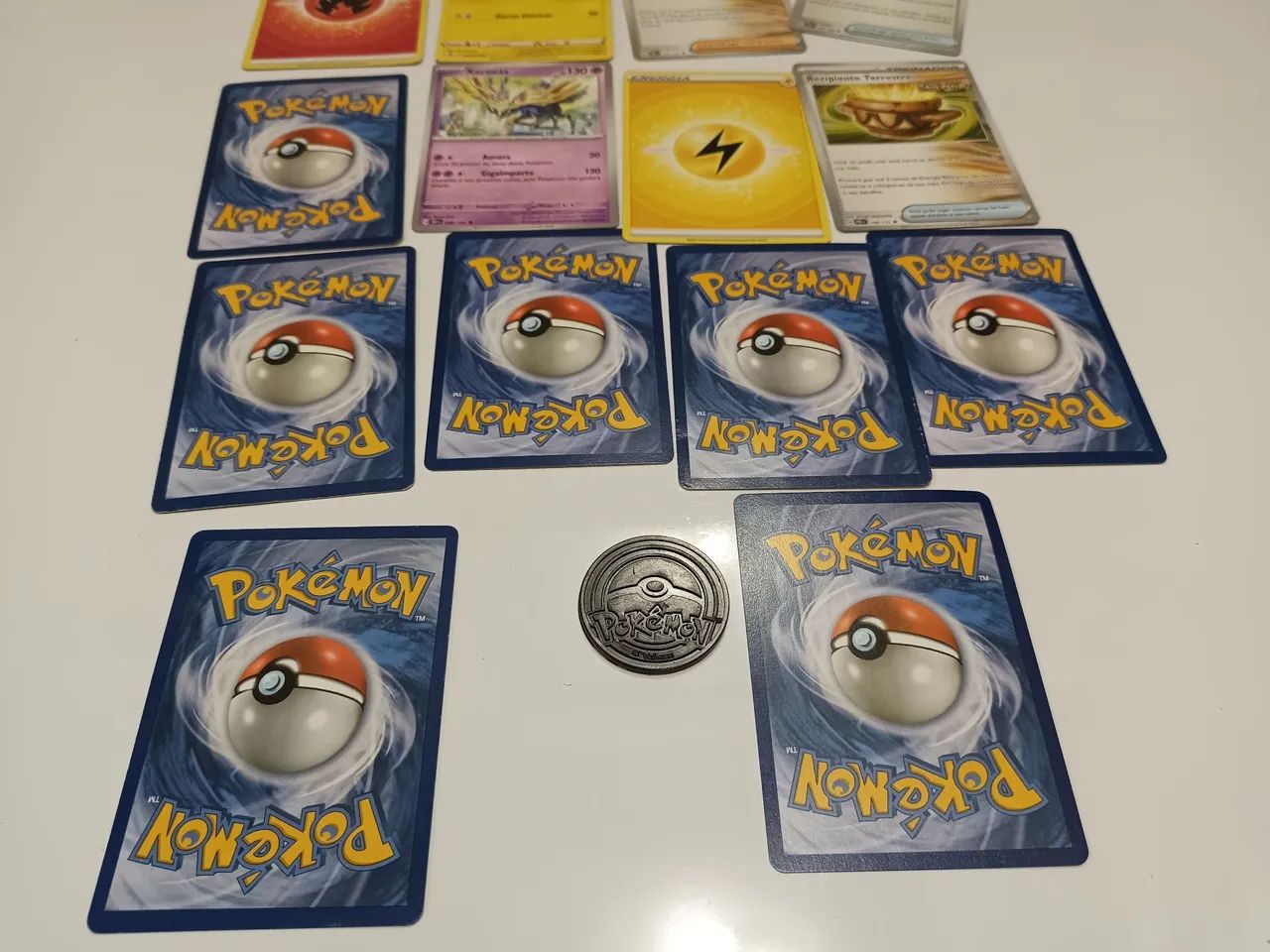 Moeda e cartas pokémon  - Foto 4