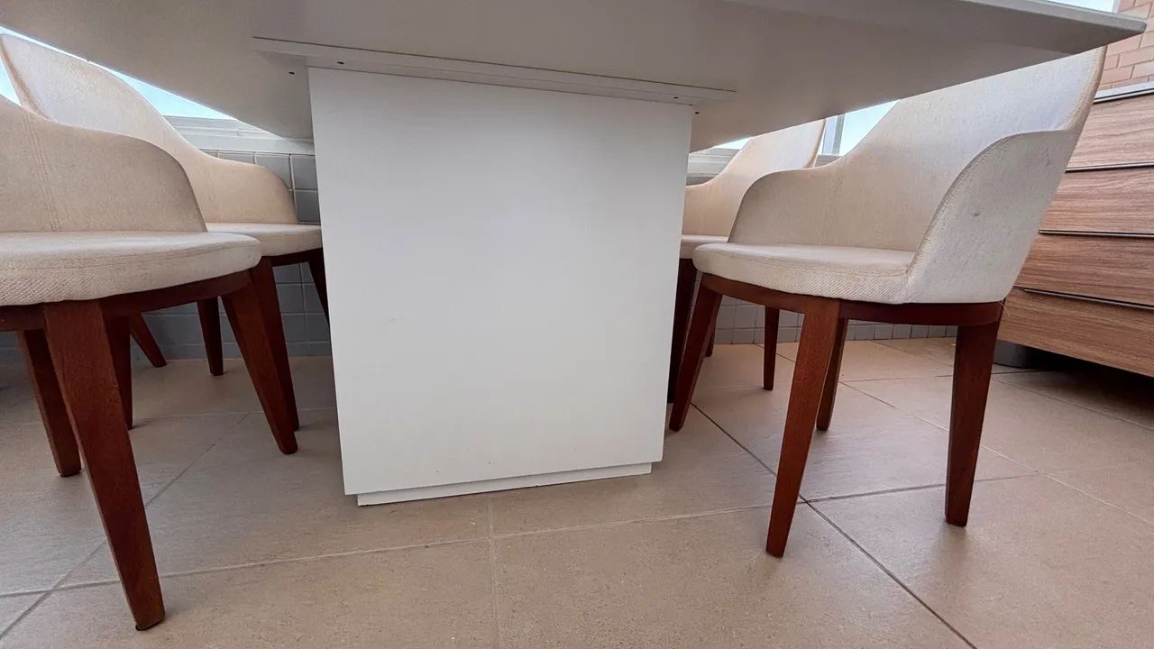 Mesa de jantar com 6 cadeiras  - Foto 4