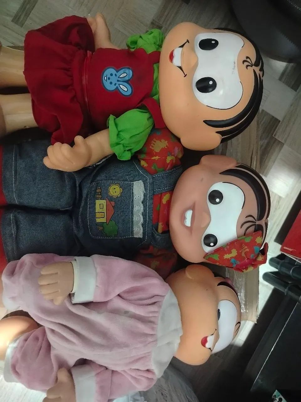 Kit Bonecas Mônica - Turma da mônica 
