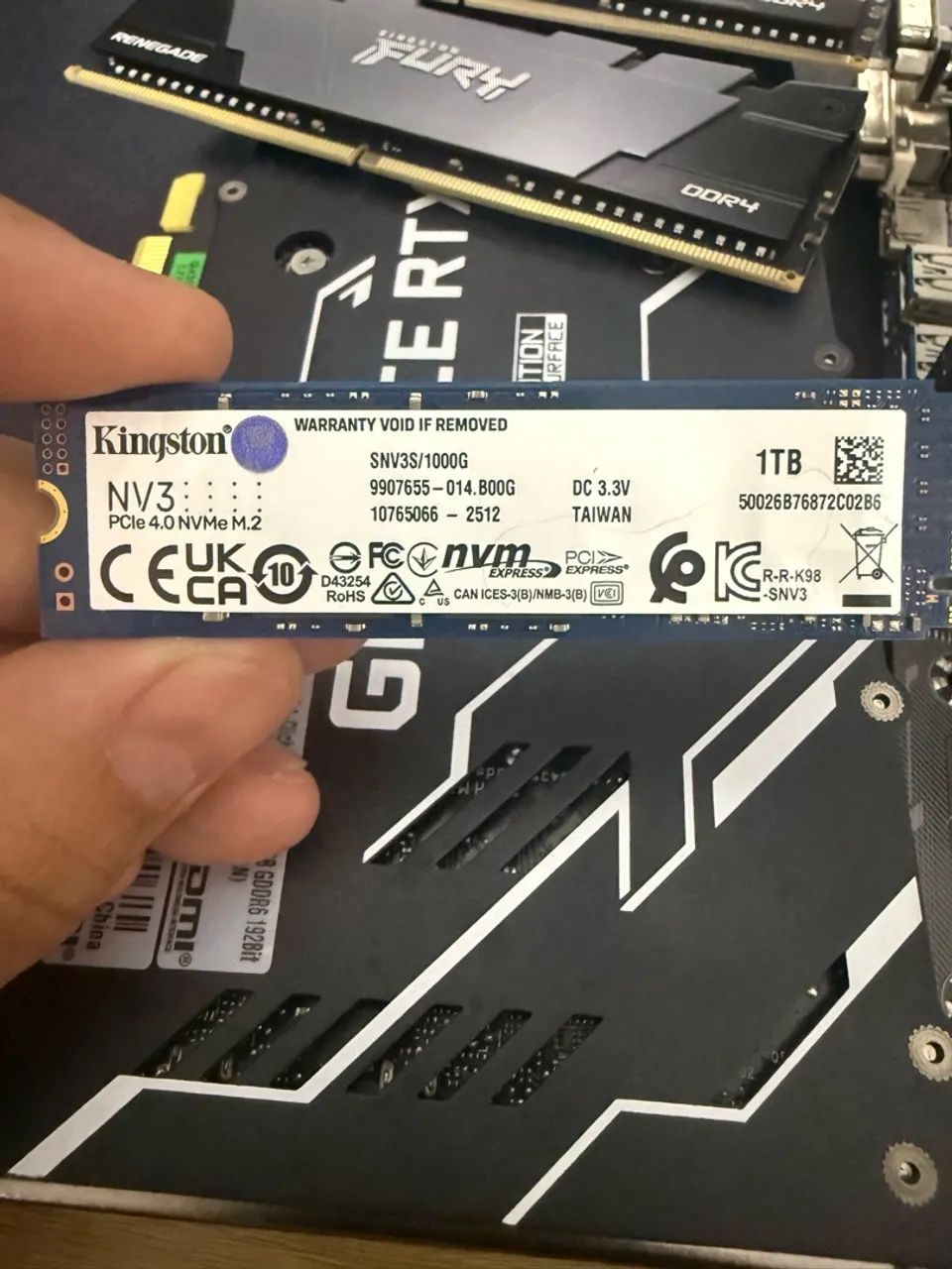SSD NVME 1TB KINGSTON NV3  - Foto 4