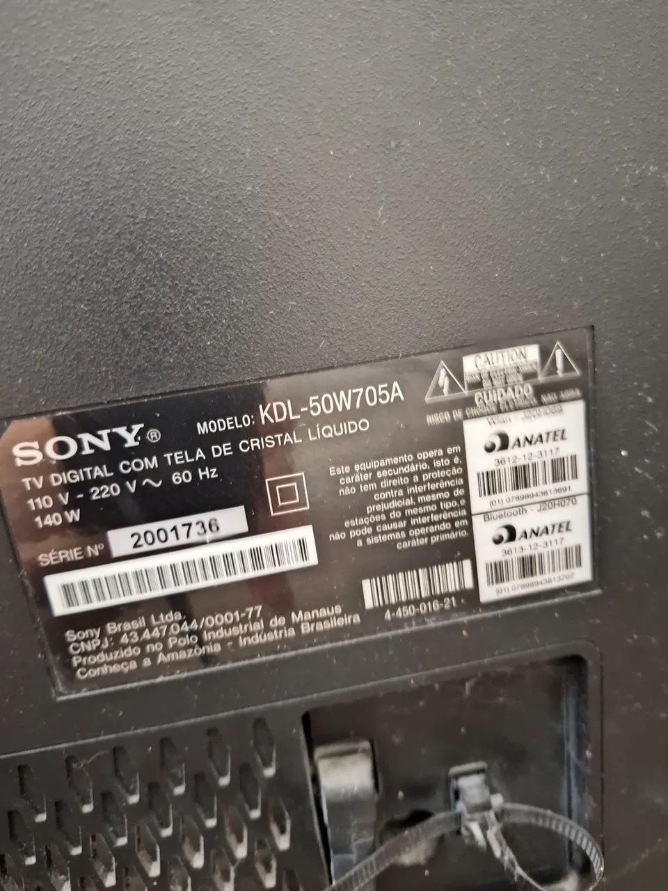 TV SMART SONY 50 POLEGADAS (queimada). - Foto 2