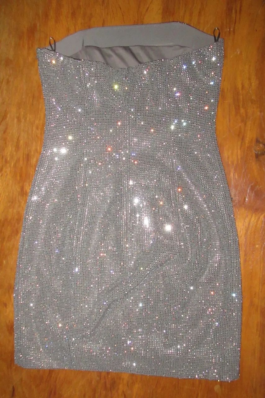 VESTIDO ZARA BRILHOSO - Foto 4