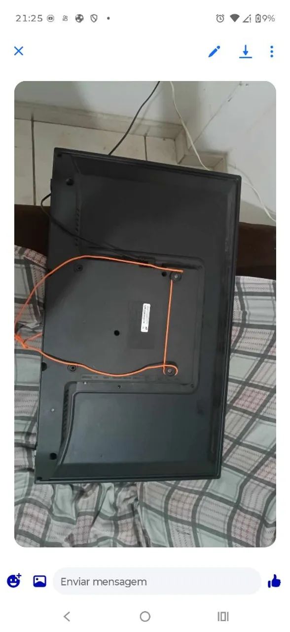Tv Roku 32 polegadas  sai som e tela azul e tv Samsung 43 polegadas com tela preta  - Foto 3