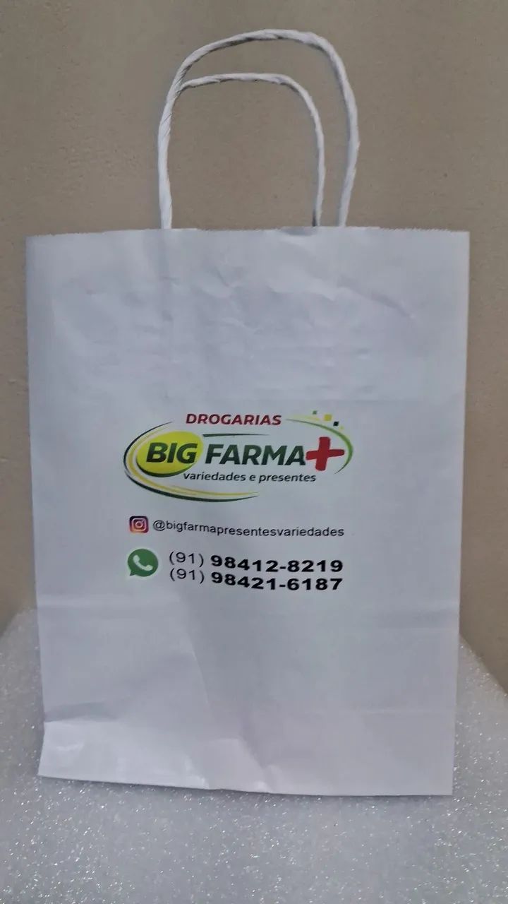 Sacolas de Papel Personalizadas -  - Foto 2