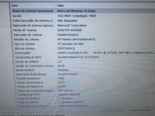 Notebook HP Pavilion DM4 - Core i5 - 6GB  - Foto 4