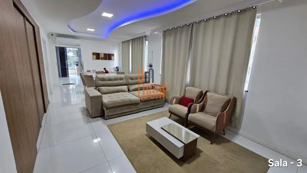 Um Lugar Imóveis Aluga: Apartamento MOBILIADO com 2 suítes e vaga de garagem na Av. Serzed - Foto 5