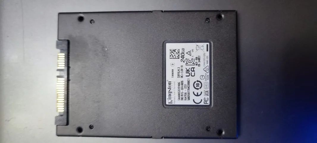 SSD Kingston 240GB SATA 2.5" - Perfeito Estado - Foto 2