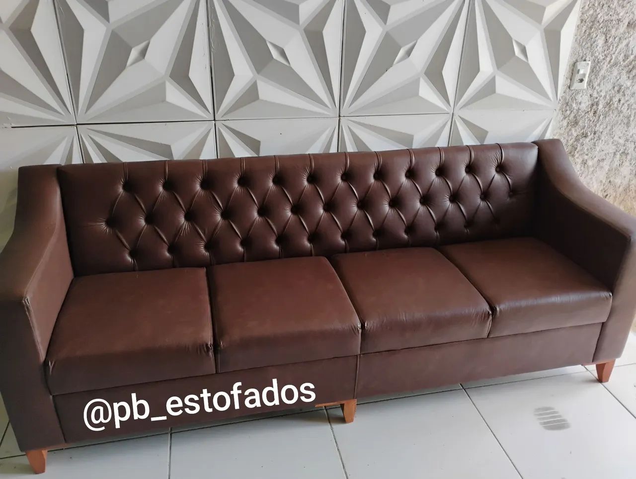 Sofá de Espera para Barbearia 