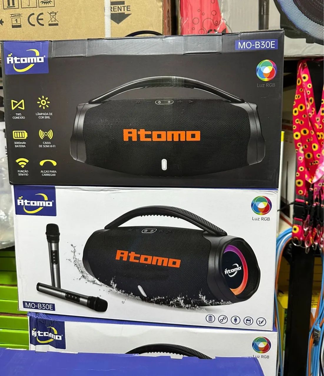 Caixa de som Bluetooth 