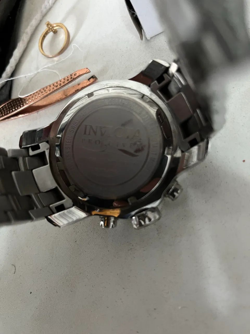 Invicta Pro Diver 0693 Original  Cronógrafo 48mm - Foto 4