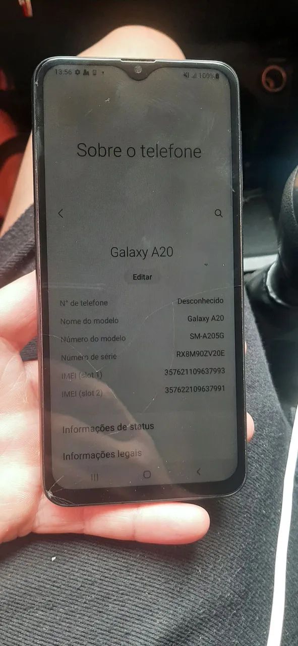 Celular Smartphone Galaxy A20 - Foto 3