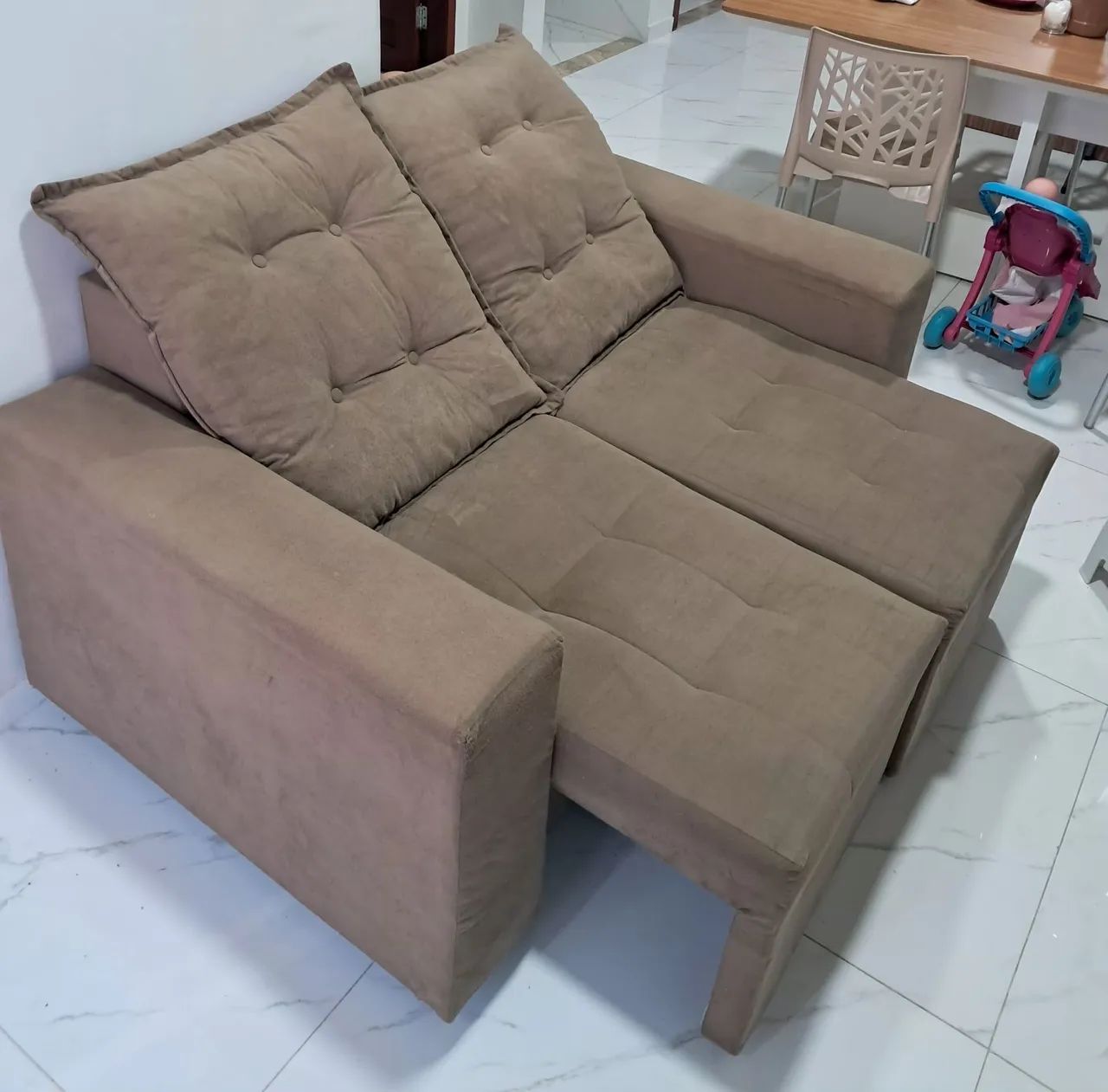 VENDE-SE SOFÁ COMPACTO 2 LUGARES  - Foto 3