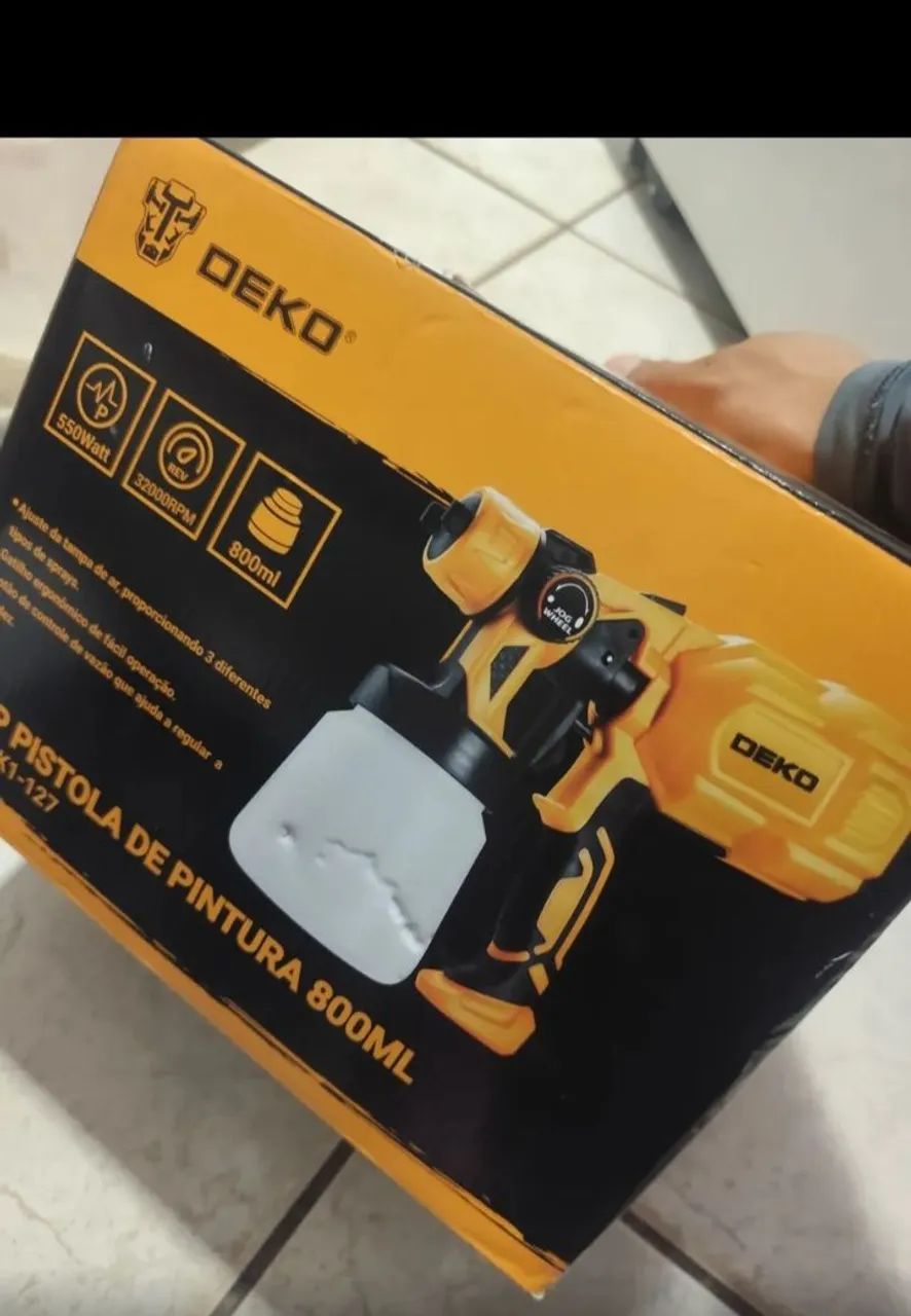  Pistola Deko para pitura portão carro moto etc  - Foto 6