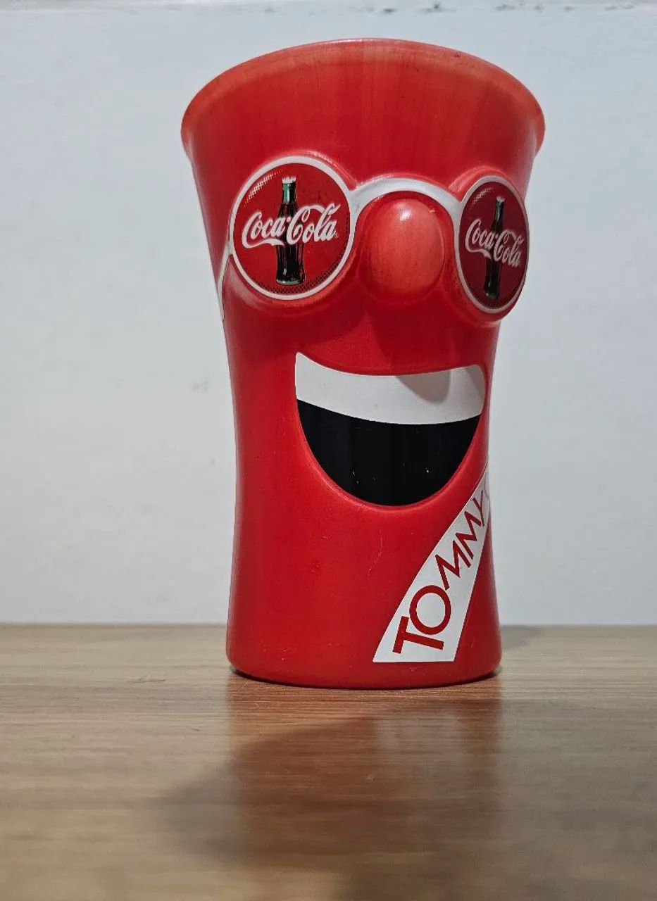 Copo coca cola tomy coke antigo 