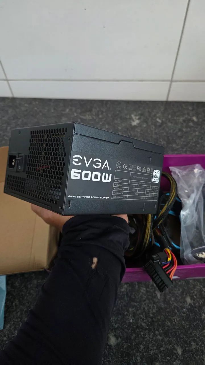 Fonte 600w evga  - Foto 2