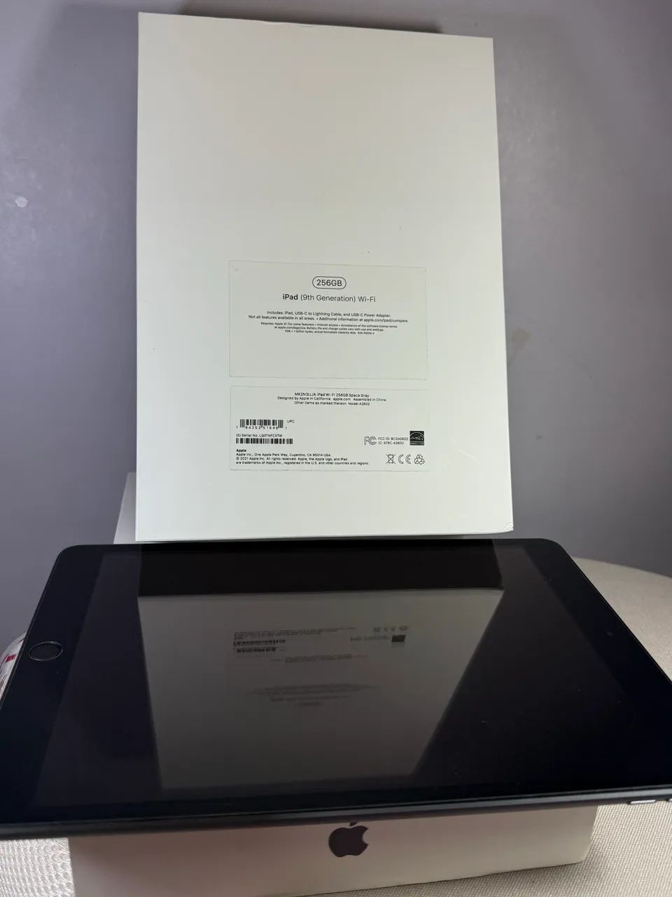 apple ipad 9 geração 256gb cinza  - Foto 2