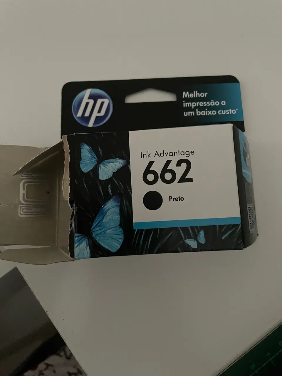 Cartucho HP 662 preto