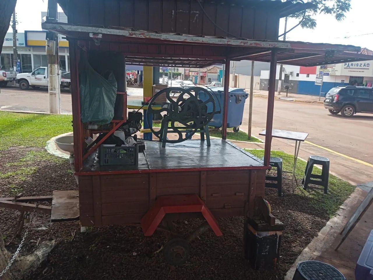 Trailer de caldo de cana, engenho a gasolina  - Foto 4