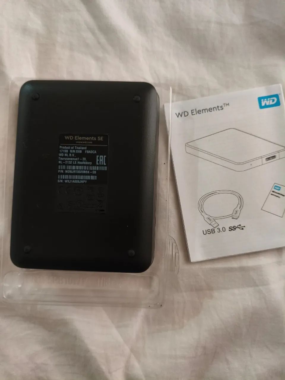 HD Externo Portátil WD 2TB Elements, USB 3.0, Preto - Foto 5