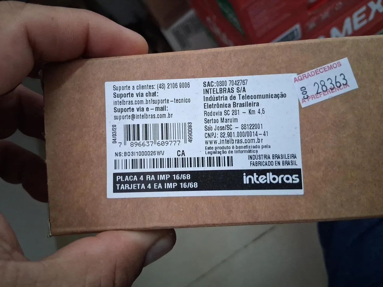 Placa intelbras ramais  - Foto 2