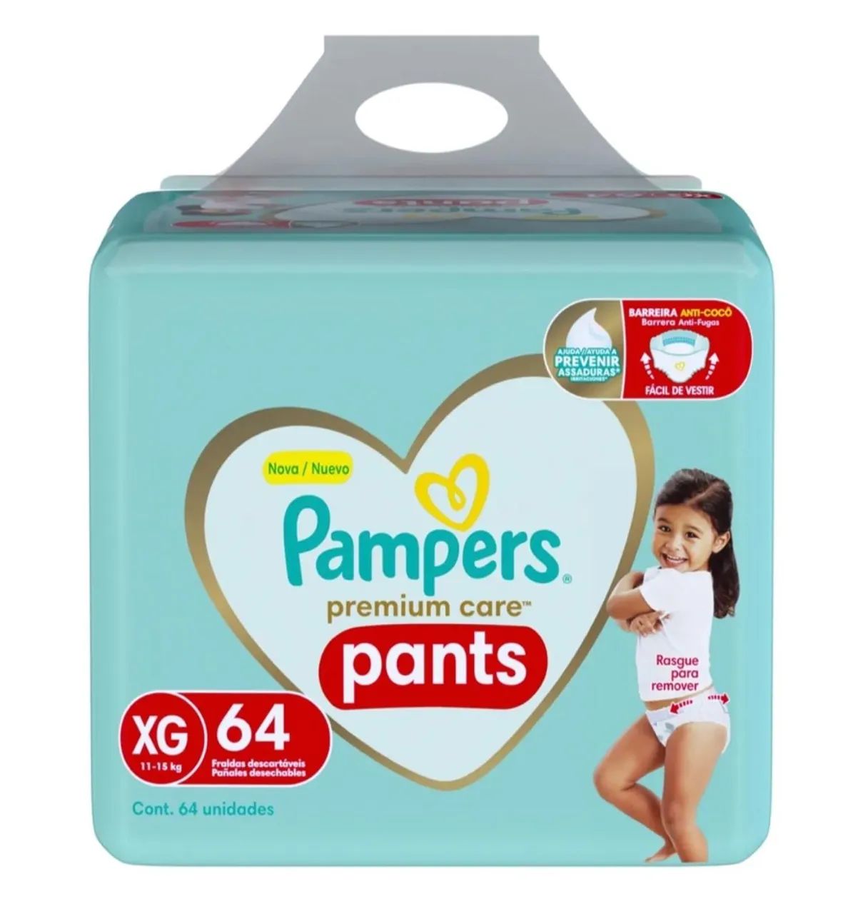 FRALDA PAMPERS DIVERSON TAMANHOS E MODELOS 75$  - Foto 3