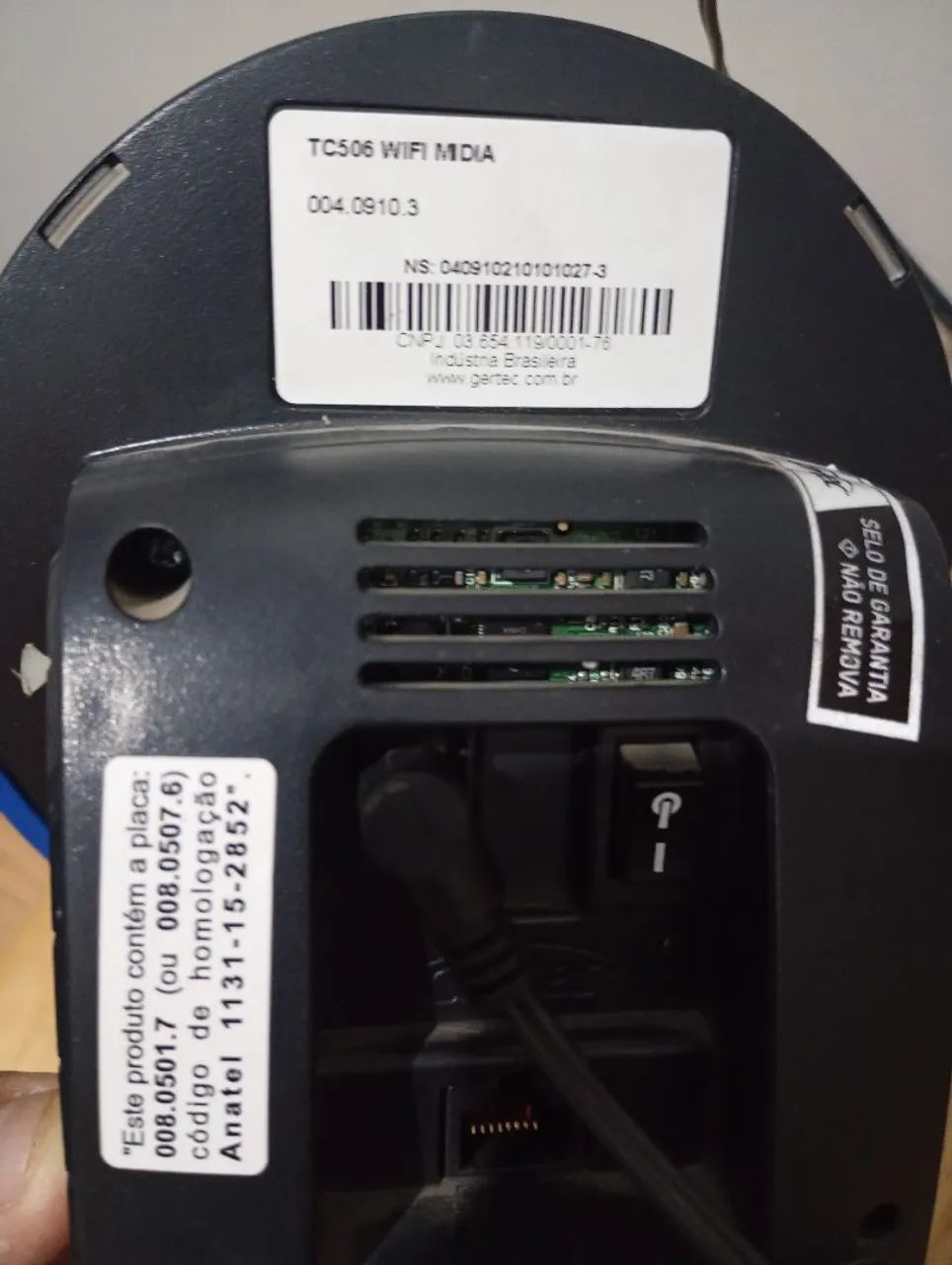 Terminal de Consulta Gertec TC 506-E-A 2D QR Code - Ethernet, Wi-Fi e Bluetooth - Foto 4