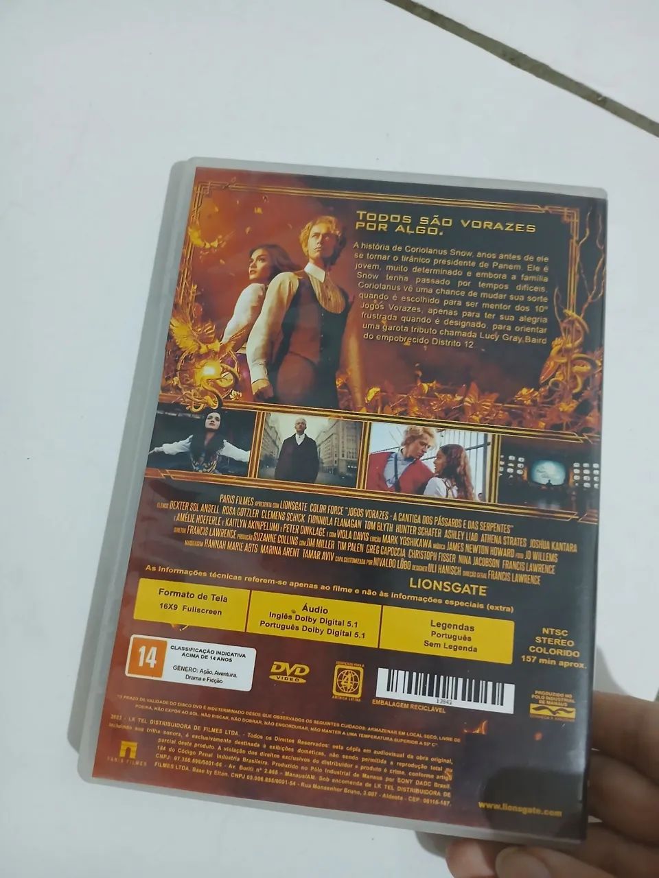 A cantiga dos pássaros e das serpentes (dvd) - Foto 4