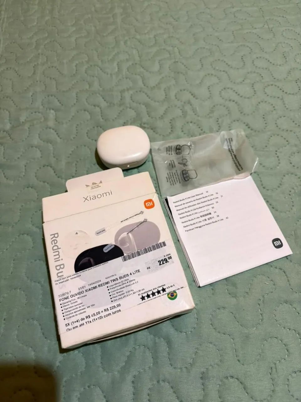 Fone de ouvido sem fio Redmi