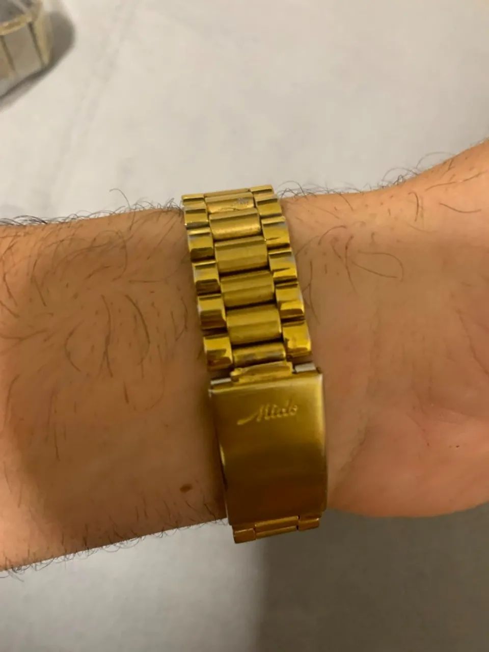 Relogio Mido Dourado - Foto 2