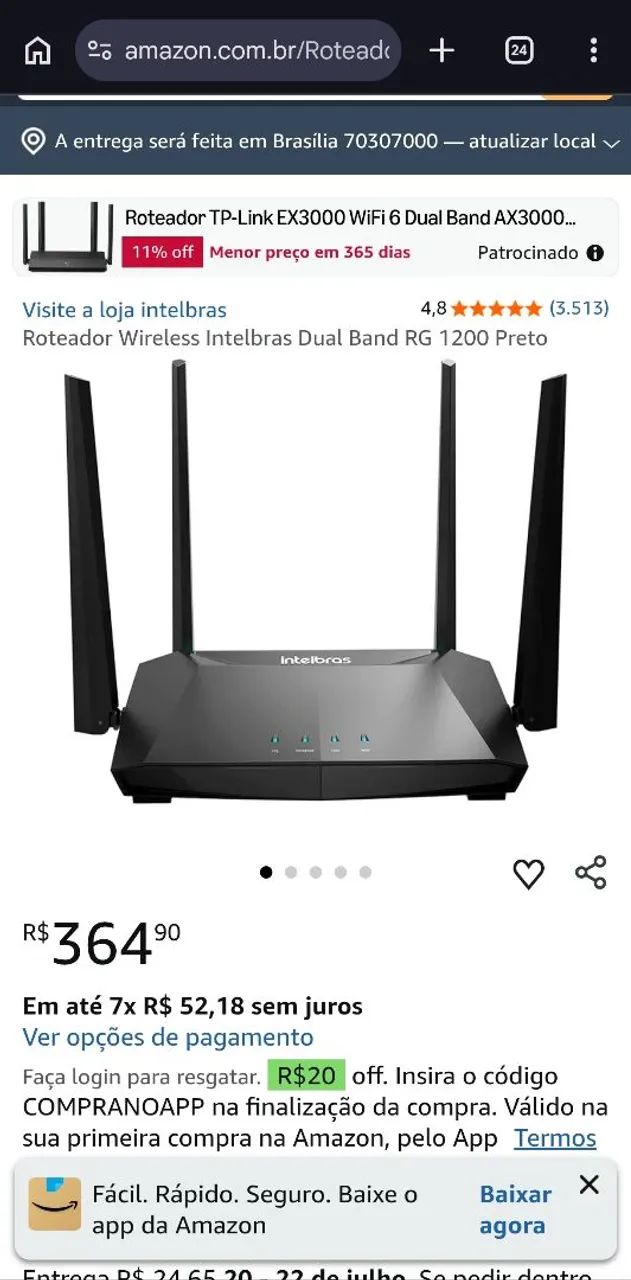 Roteadores gigabit Intelbras  - Foto 2