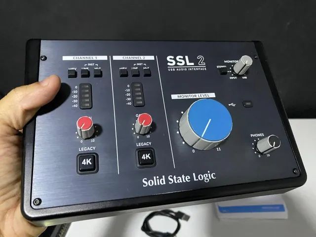 Interface de Áudio SSL 2 - Completa, Excelente Estado - Foto 3