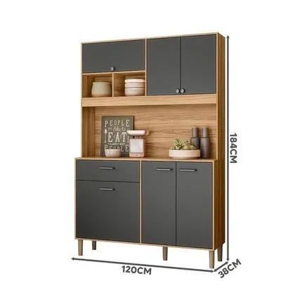 Armário de cozinha com design moderno e funcional - Foto 4