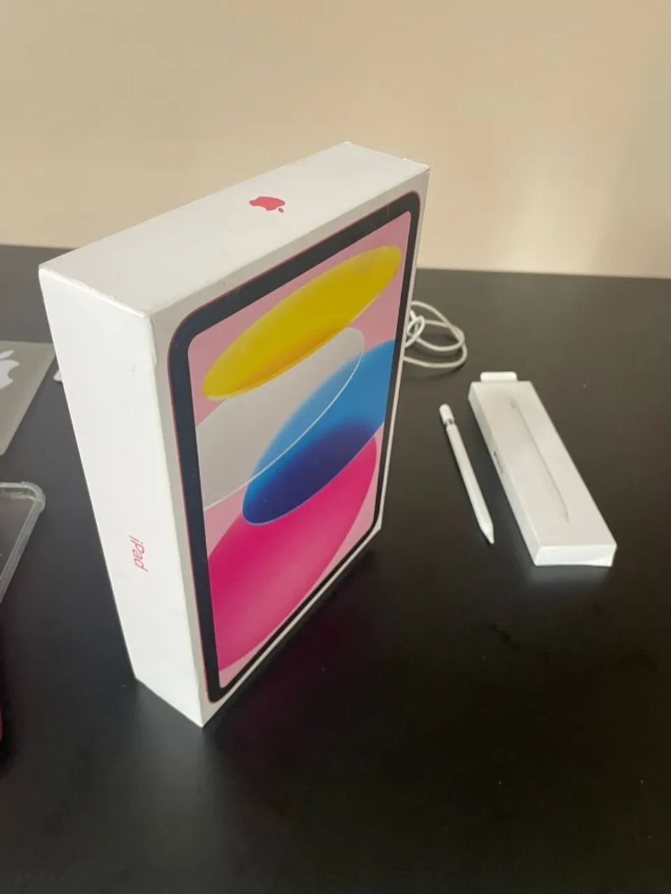 IPAD 10 TH GERAÇÃO 64GB COM CANETA APPLE PENCIL (USB-C) ORIGINAL