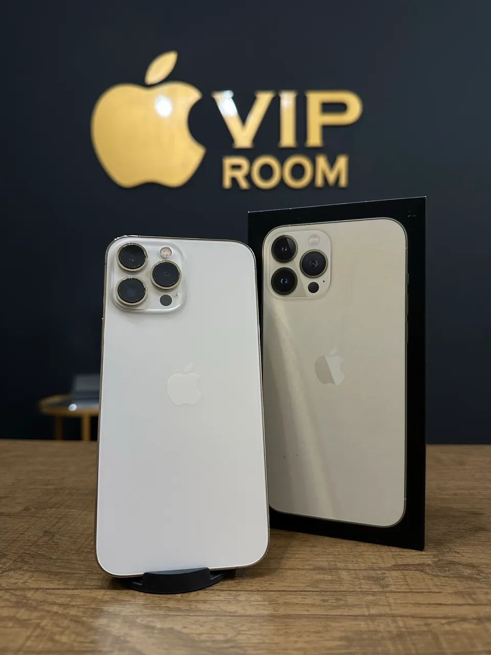 iPhone 13 Pro Max 128gb Gold semi novo em excelente estado