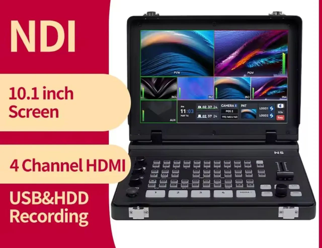 Switcher de Vídeo Cinetreak Stream Master - Foto 2