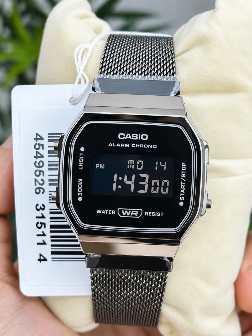 Relógio Casio A168WEMB 36mm Novo original