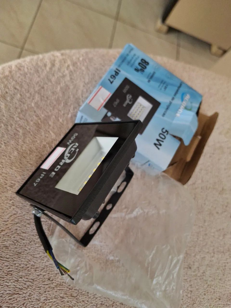 Refletor de Led,110volts novo.  - Foto 3