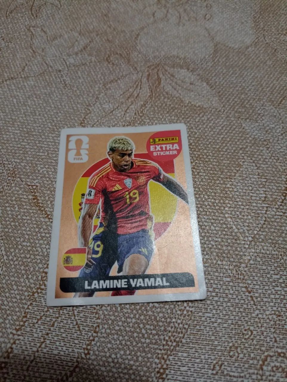 FIGURINHA DA COPA - LAMINE YAMAL BRONZE